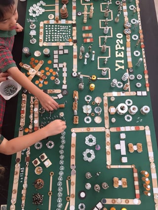 EtonHouse International Pre-School Thomson children experimenting and building their own circuit boards