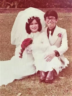 EtonHouse Blog - Mrs Ng Gim Choo, Founder and Managing Director of EtonHouse, celebrates her 40th wedding anniversary